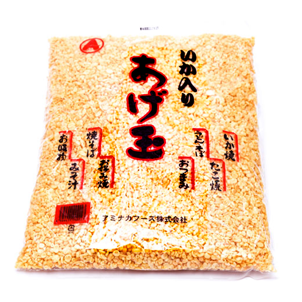 アミナカフーズ)イカ入あげ玉 1kg×10 ケース販売